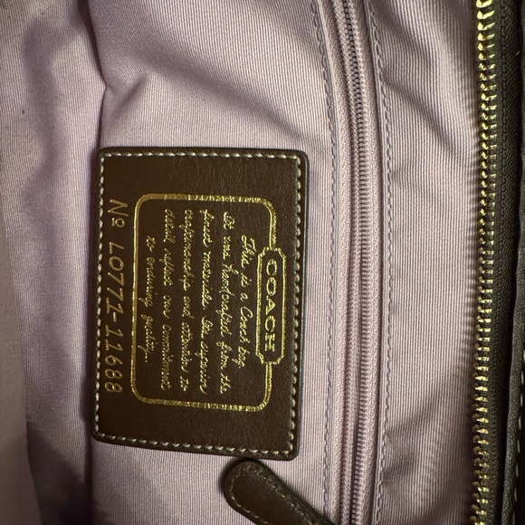 Coach purse - Picture 6 of 7
